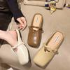 Fashion 2025 New Korean Style New Summer Women Shoes Retro Large Size Sandals for Women Fashion Casual Flat Shoes for Women