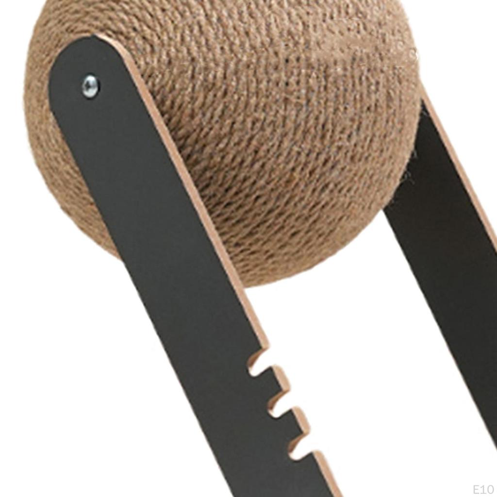 Katzenlaufrad mit Kratzball für den Innenbereich und Möbelschutz