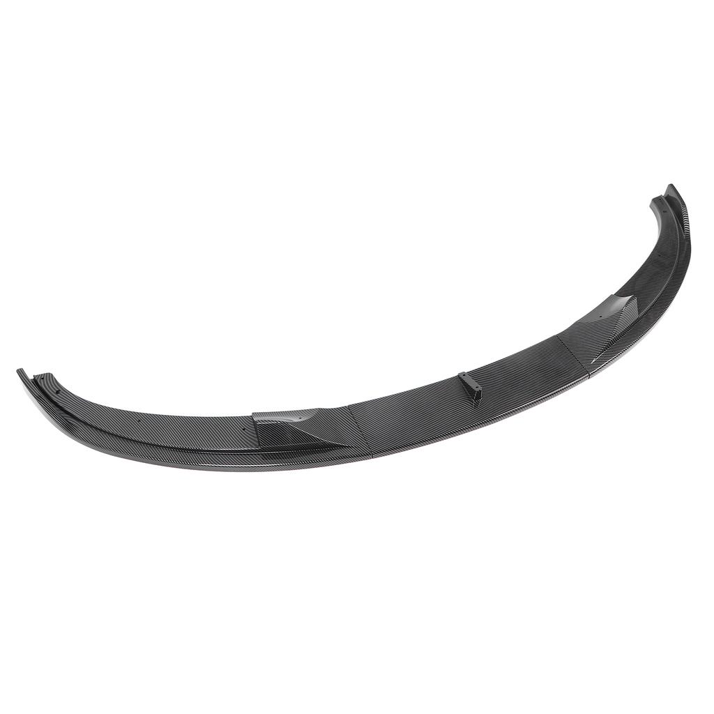 3PCS Front Bumper Lip Spoiler High Strength Sporty Bumper Lip Chin Splitter Diffuser for E60 E61 M5 2005‑2010