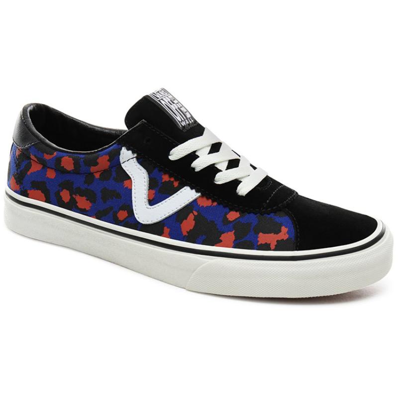 Vans Sport Blue Leopard Sneakers VN0A4BU6XNE