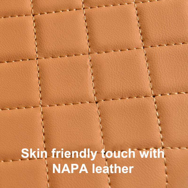Portable Center Console Armrest Cushion Leather With Cup Holder Tissue Box Car Armrest Pillow Multifunctional Parts & Accessorie