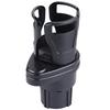 2 In 1 Car Drink Cup Bottle Holder with Adjustable Base Auto Stand Organizer 360 Rotating Multifunctional Dual Holder Shockproof