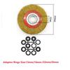 Wire Brush Wheel for Metal Cleaning 100mm Bench Grinder Compatible