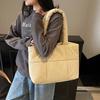 Underarm bag women's bag new shoulder bag down cotton bag large capacity fashion portable tote bag