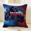 NT1464 Mass Effect Pillow Anime Pillow Sofa Bed Head Pillow Cover Cushion Cover 45x45 Cm Fashion