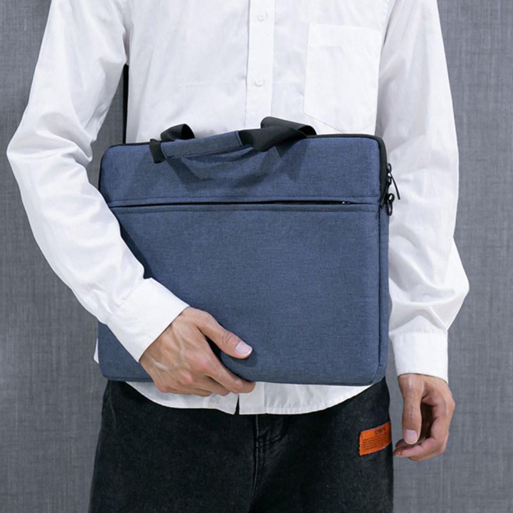 Large Capacity Laptop Sleeve Case Ultra Thin Notebook Cover Universal Laptop Handbag