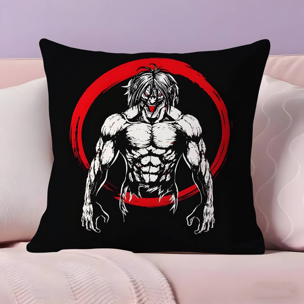 Anime A-Attack On T-Titan Pillow Case Pillowcase Ultra Soft Skin Friendly Fabric Cloud Like Comfort & Concealed Zipper