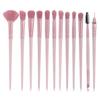 12 Makeup Brushes Eye Set, Eyeshadow Brush, Eyeliner Brush, Eyebrow Brush, Smudge Brush, Fan Brush, Makeup Tool.