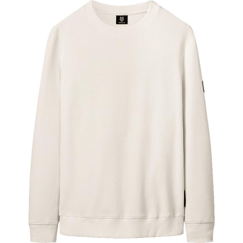 Men s Long Sleeve Round Neck Cotton Blend Sweatshirt 175/92A