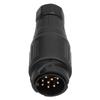 12V 13Pin Trailer Plug Adapter Wiring Connector Accessory for European Standard Car RVs Caravans