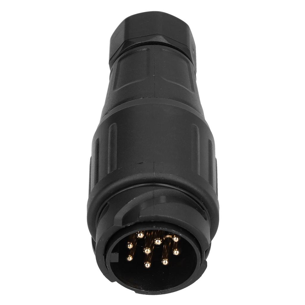 12V 13Pin Trailer Plug Adapter Wiring Connector Accessory for European Standard Car RVs Caravans