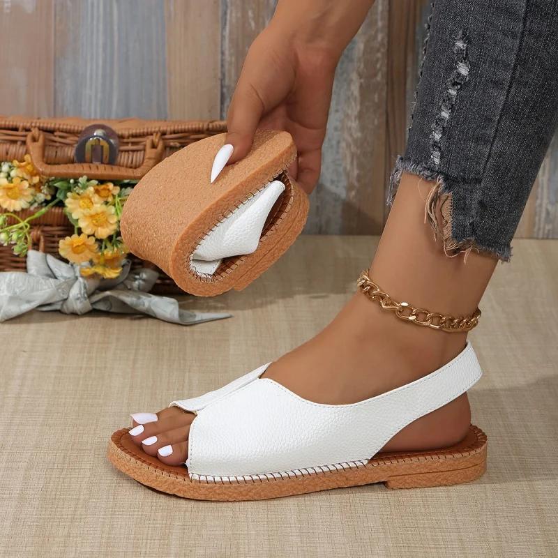 Fashion Women Flat Sandals Summer Fashion  Comfortable Sandals Woman New Outdoor Fashion Open Toe Shoes for Women Sandalias De Mujer