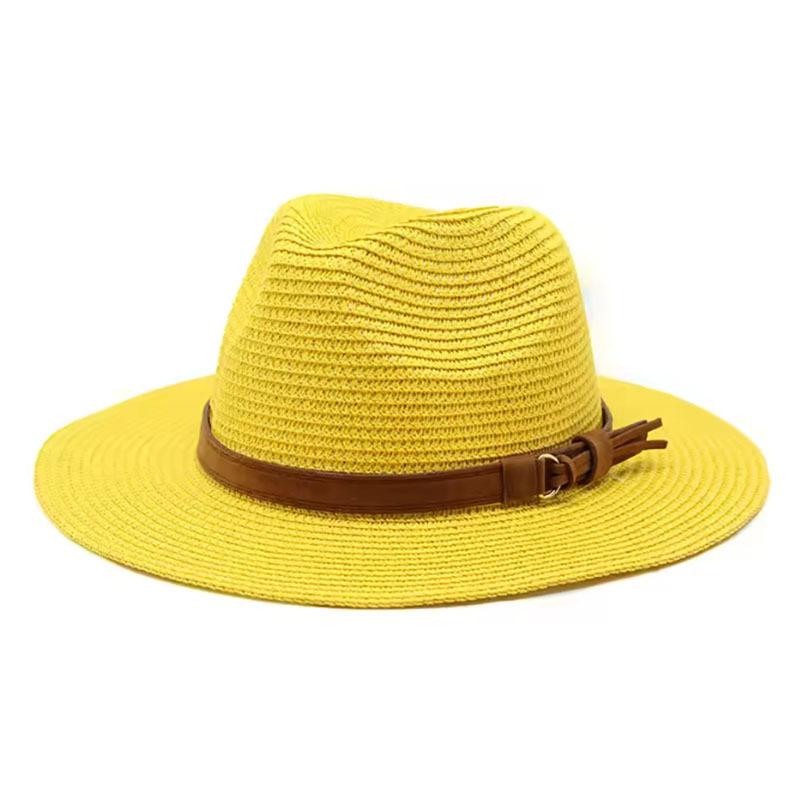 Quality Ebay Straw Hat Top Hat Women's Outdoor Beach Sunscreen Sunshade Jazz Hat