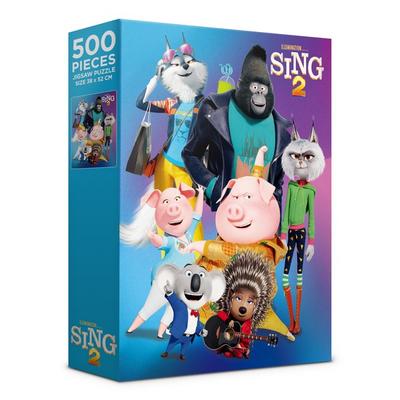 Thing 2 Cool Friends Jigsaw Puzzle AL5335, Mixed Colors, 500 Pieces Jigsaw Puzzle, Childrens Games, Educational Toys
