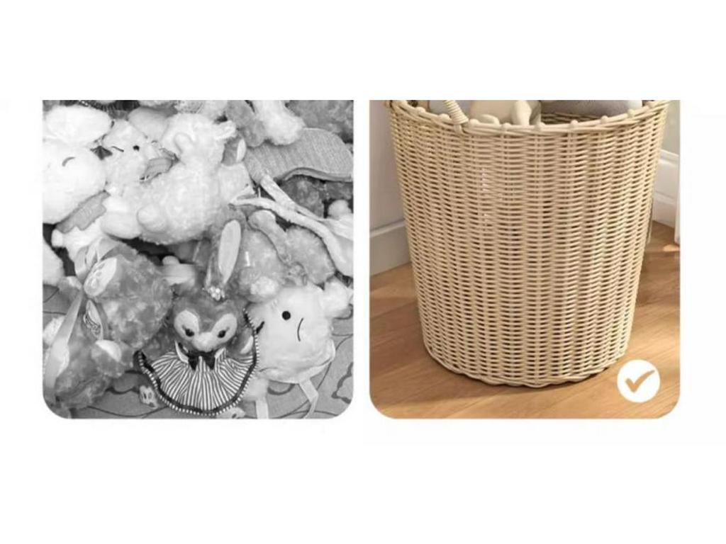 Large Capacity Laundry Hamper: Stylish and Functional Clothes Storage Basket
