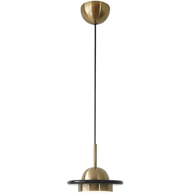 Nordische minimalistische Kupfer-Marmor-Pendelleuchte für Schlafzimmer, Café, Restaurant oder Bar