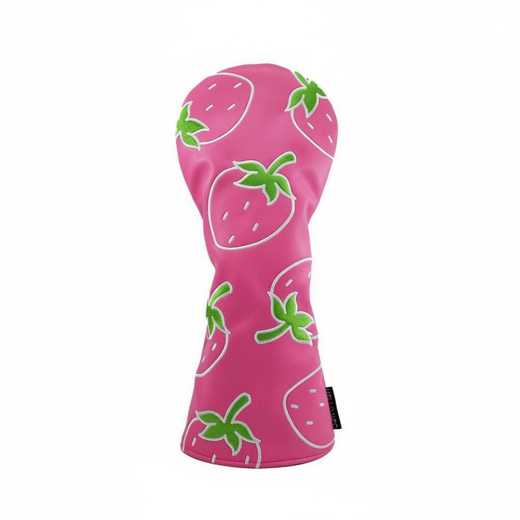 Fruit Pattern Sport Headcover Abrasion Protection Sport Club Headcover Driver Wood Utility Club Cover Wear-Resistant