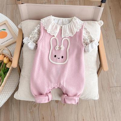 Adorabili completini da bambina per primavera e autunno: Tute intere, Pagliaccetti da principessa e Salopette per le uscite