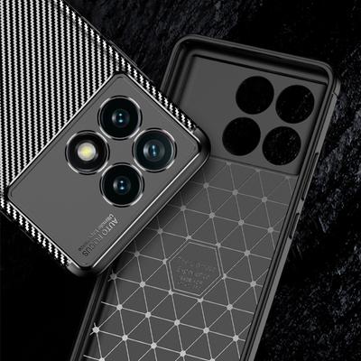 For Poco X6 Pro Case Cover Xiaomi Poco X6 Pro Capas Armor Phone Back Shockproof Bumper TPU Cover For Poco X6 Pro X 6 5G Fundas