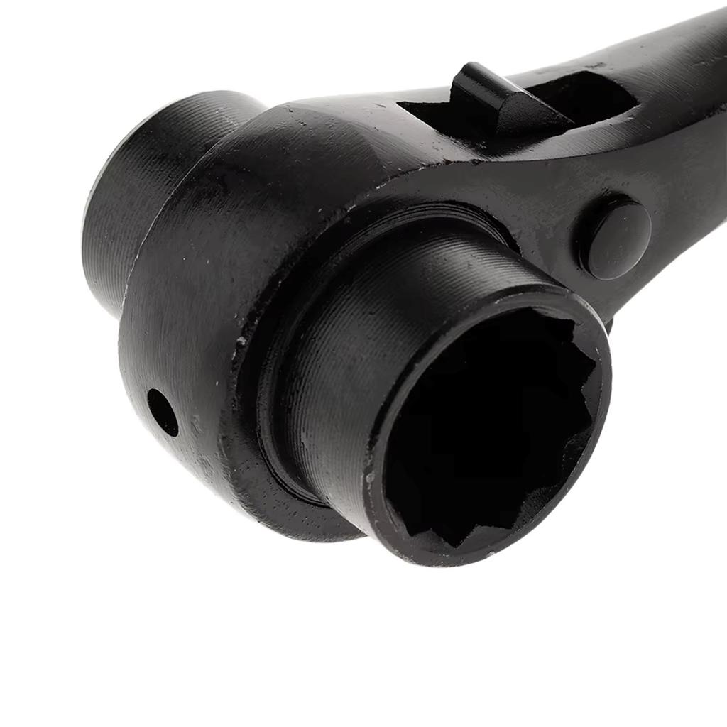 Heavy Duty Podger Ratchet Wrench Spanner with Double Openings for Professional Repair Needs Scaffolding and Repair Work