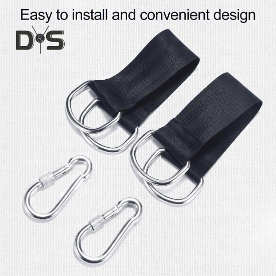 Baumschaukelgurte, Fitness-Klimmzug-Aufhängegurte, robuster Baumschaukel-Befestigungsgurt für Hängemattenplanken, Fitnessstudio-Kabelmaschine