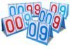 Second, Third, and Fourth Six-Digit Scoreboard for Basketball and Billiards - Two-Color Display.