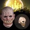 Maschera da Clown Stalker Horror Festa di Halloween Cosplay Mostro Spaventoso Bocca Grande Denti Maschere in Lattice Festa di Halloween Oggetti di Scena Costume Spaventoso
