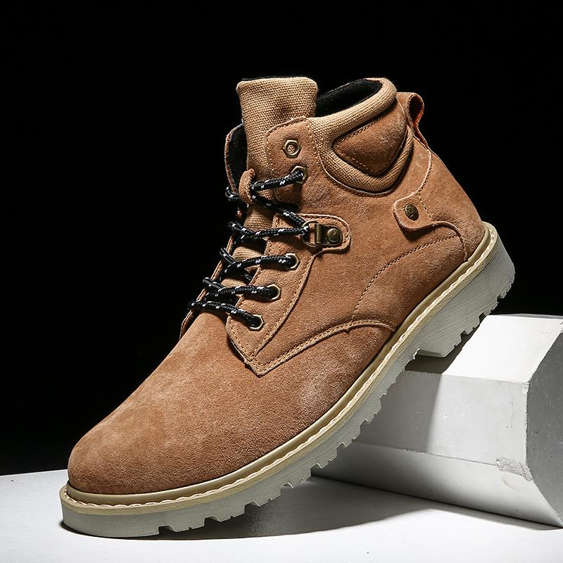 Retro Leder Gummisohle Herrenstiefel 2022 Sommer Neueste Herren Freizeitschuhe Bequeme Rutschfeste Abriebfeste Sohle Herrenschuhe