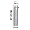 Portable Waterproof Box Bottle Holder Titanium Keychain Seal Dispenser for Hiking, Camping, Travel,