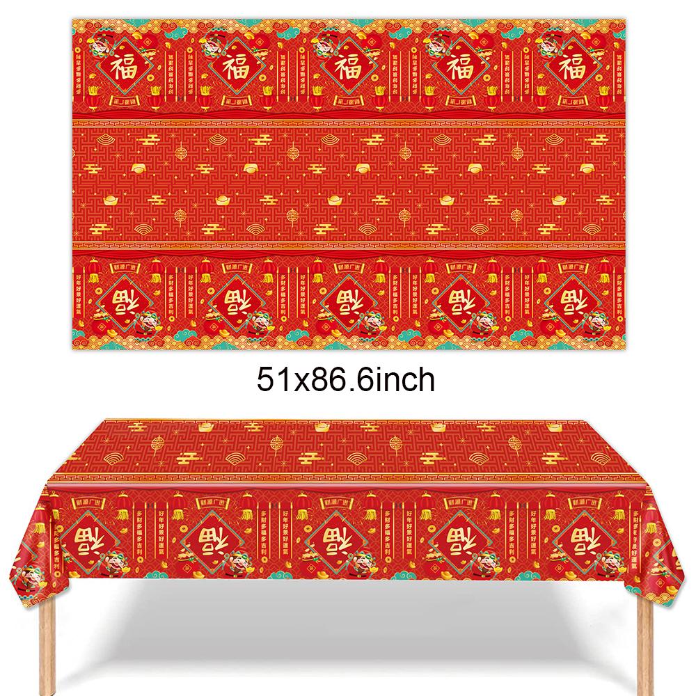 2026 Chinese New Year Hanging Decorations Red Spring Festival Hanging Ornament Pendants Chinese Horse New Year Party Supplies