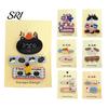 Cat Pattern Hair Pins 2/3Pcs Girl Hairpins Cats Puppies Rabbits Bread Broken Fixer Clips Smooth Edges Side Bang Accessories Puppy Design Hairpin