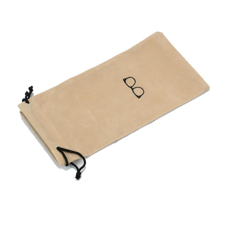 Fashion Portable Glasses Case Eyewear Accessories Soft Eyeglasses Bag Sunglasses Bags Solid Color Drawstring Pouch Bags