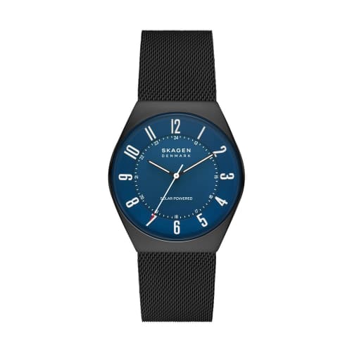 Skagen Grenen Solar Powered Watch SKW6837 Men's Black