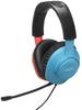 JBL Quantum 100N Gaming Headset Red/blue