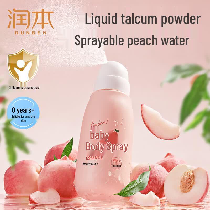 RUNBEN Baby Peach Leaf Soothing Spray
