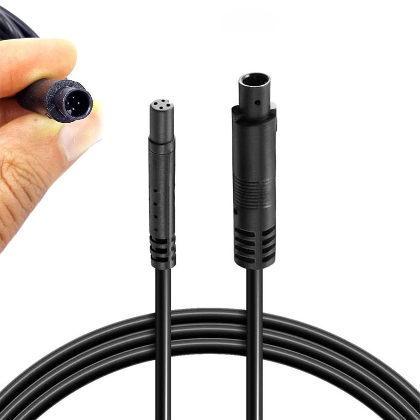 

Mirhua Rear Camera Extension Cable Drive Recorder Extension Cable 4M 4Pin 24V/ Connector Waterproof Shockproof
