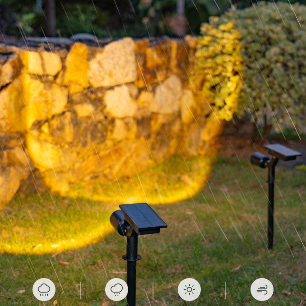 Waterproof Solar Lamp 1.2V Landscape Spotlights LED Light Solar Powered Light  Courtyard Light