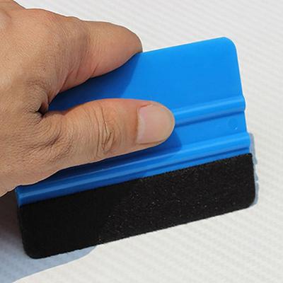 Plastic Car Squeegee Applicator Soft Decal Wrap Edge Felt Scraper Paster Tool