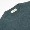 VERNO 24Fw Fox Crew-Neck Knit Green