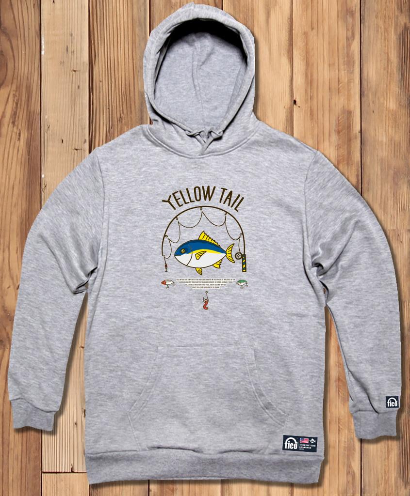 Fico-Hoody-218 Extreme Fishing Brand Pico Angler Yellowtail Amberjack Hoodie