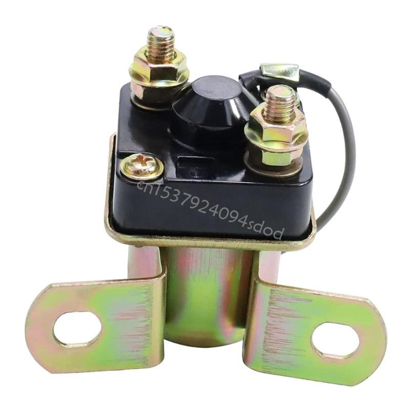 Strong Metal Starter Relays Solenoid 12V/24V large power Starter Solenoid Relays Suitable for Engine Motorcycle D7WD