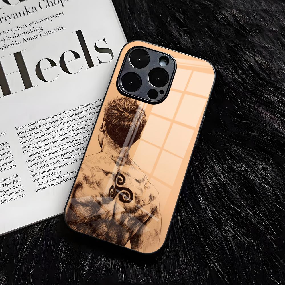 

Teens Wolfs TV Dramas Phone Case For IPhone 17 Air 16 E Pro Max 15 14 13 Mini 12 Pro 11 Max Plus Black Glass Cover iPhone17