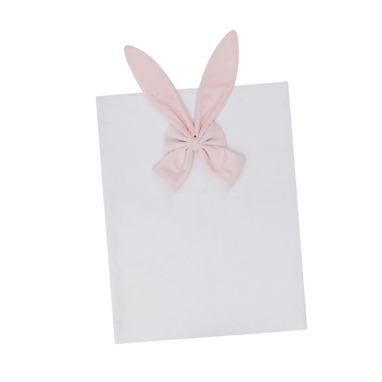 

Easter Rabbit Ears Chair Cover Animal Slipover Universal Elastic Bunny Rabbit Chair Back Cover for Restaurant Wedding Kitchen