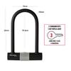 Master Lock Sold Secure Motorbike D Lock , Key, 200 x 100 mm