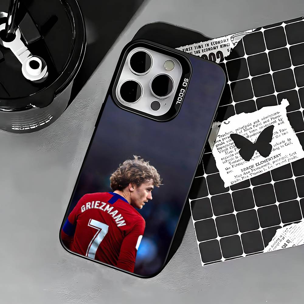 A-Antoine Griezmann  Phone Case For iPhone 17,16,15,14,13,12,11 Plus,Pro Max,XS,Colored silver phone case iPhone17