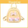 And Sweet Doll Bow Lace Decoration Student Mini Backpack For Daily
