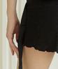 Debiweeo Mellow Waffle Ribbon Shorts Devi-B0102-Black