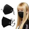 Reusable Cotton Face Mask for Women & Men | Breathable Dust Proof Mask | Anti Pollution & Smog Protection | Soft Lightweight Washable Mask with Ela