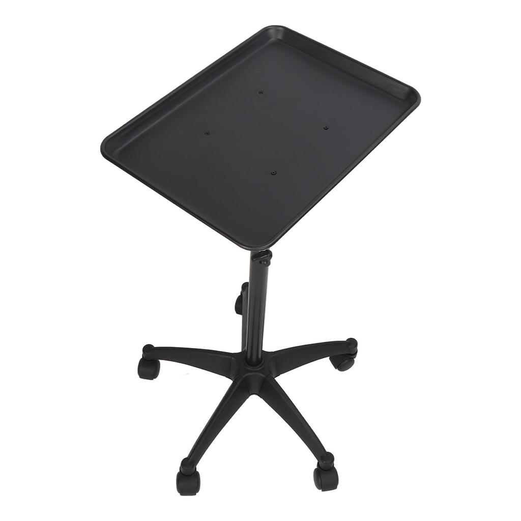 Salon Tablettwagen Höhenverstellbar Große Kapazität Friseurwerkzeug Ablage mit Universalrädern