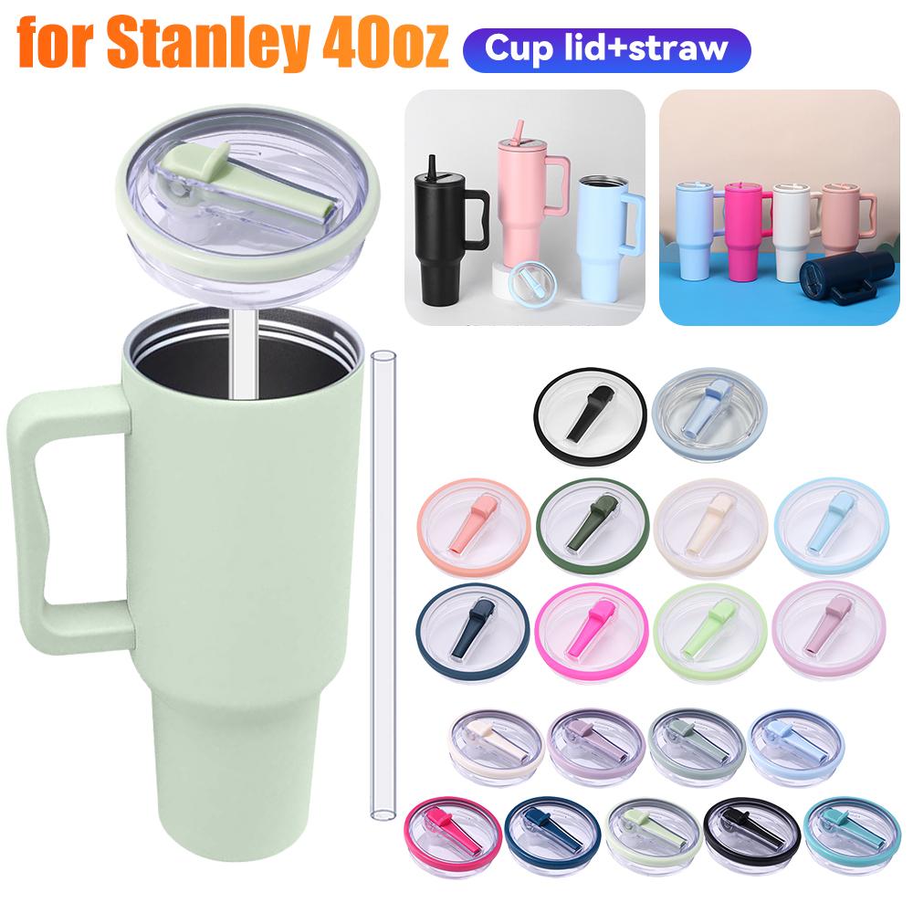 40 Oz For STL Thermal Water Bottle Cover Coffee Cups Flip Straw Cap Replacement Spill Proof Mugs Tumbler Lid Accessories